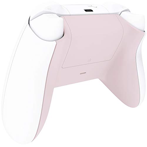 eXtremeRate Custom Back Cover Shell for Xbox Core Wireless Controller, Cherry Blossoms Pink Replacement Controller Battery Cover & Bottom Shell for Xbox Series X & S