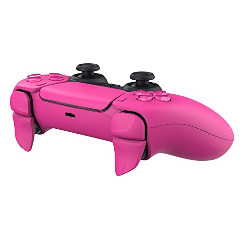 PlayVital Blade 2 Pairs Shoulder Buttons Extension Triggers for ps5 Controller, Game Improvement Adjusters for PS Portal Remote Player, Bumper Trigger Extenders for ps5 Edge Controller - Nova Pink