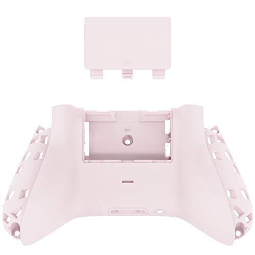 eXtremeRate Custom Back Cover Shell for Xbox Core Wireless Controller, Cherry Blossoms Pink Replacement Controller Battery Cover & Bottom Shell for Xbox Series X & S