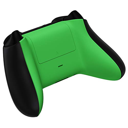 eXtremeRate Custom Back Cover Shell for Xbox Series X & S Controller, Green Replacement Battery Cover & Bottom Shell