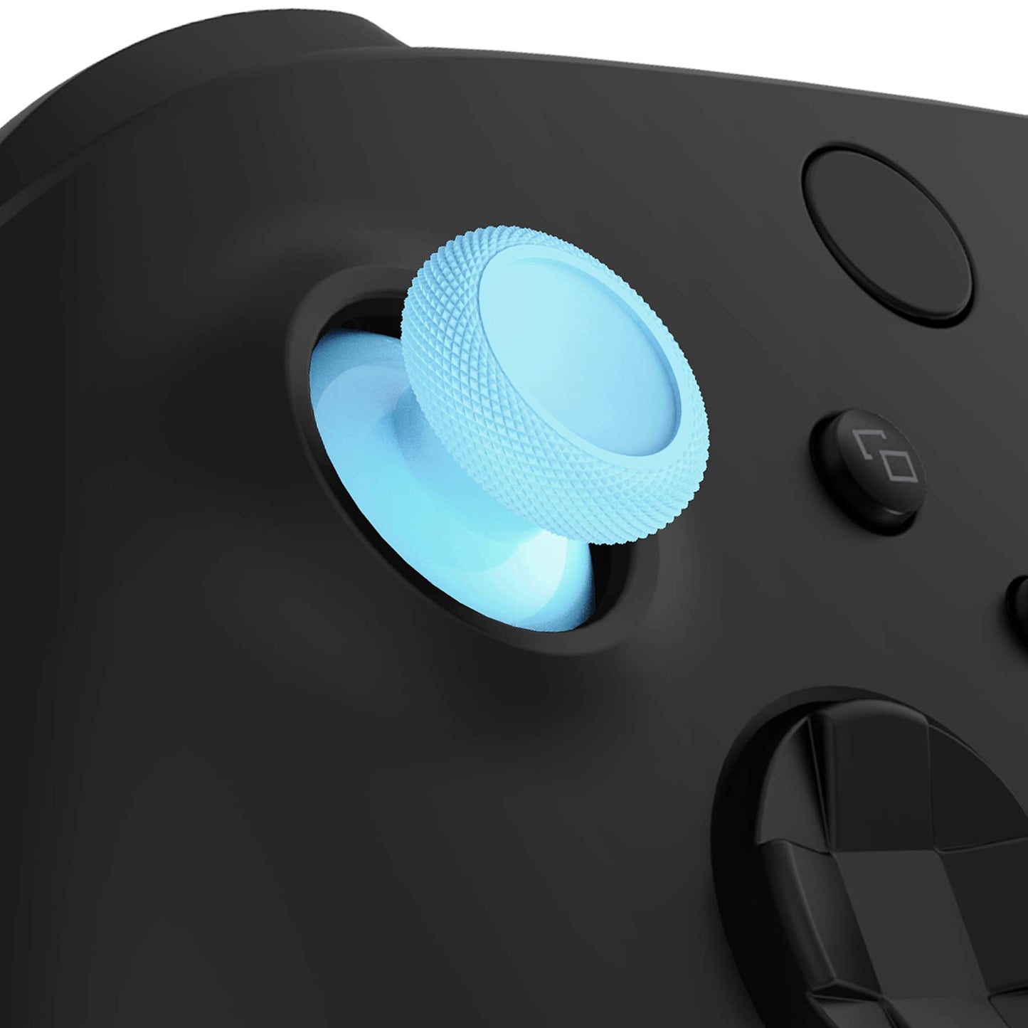 eXtremeRate Replacement Thumbsticks for Xbox Series X & S Controller, Joysticks Repair Kit for Xbox Wireless Controller, Custom Analog Stick Buttons for Xbox One S/X/Elite Controller - Heaven Blue