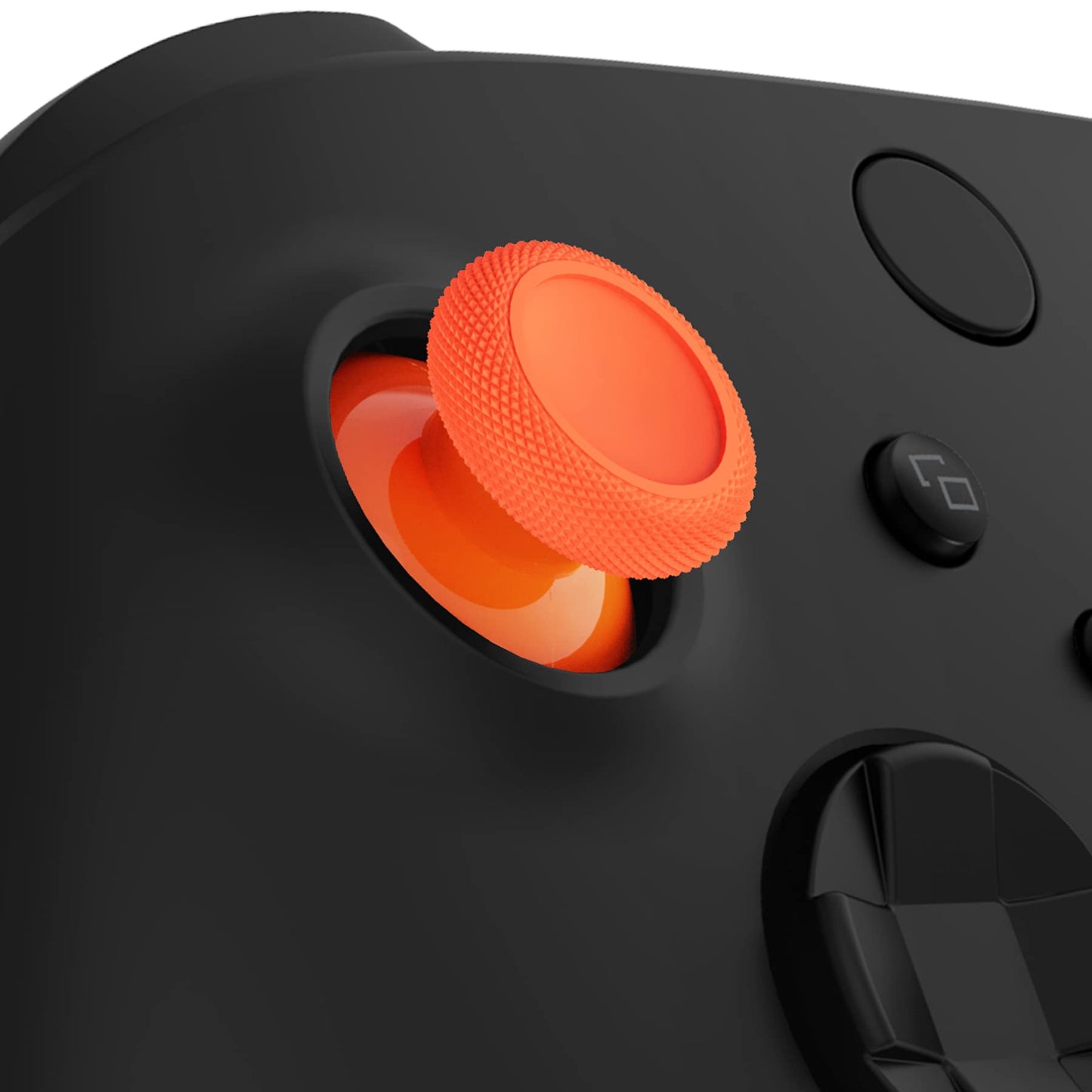 eXtremeRate Replacement Thumbsticks for Xbox Series X & S Controller, Joysticks Repair Kit for Xbox Wireless Controller, Custom Analog Stick Buttons for Xbox One S/X/Elite Controller - Orange