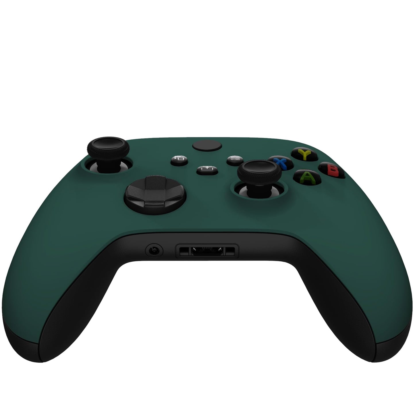 eXtremeRate Replacement Shell for Xbox Series X & S Controller - Personalized Upgrade - Racing Green Soft Touch Grip Custom Cover Case Faceplate for Xbox Core Controller