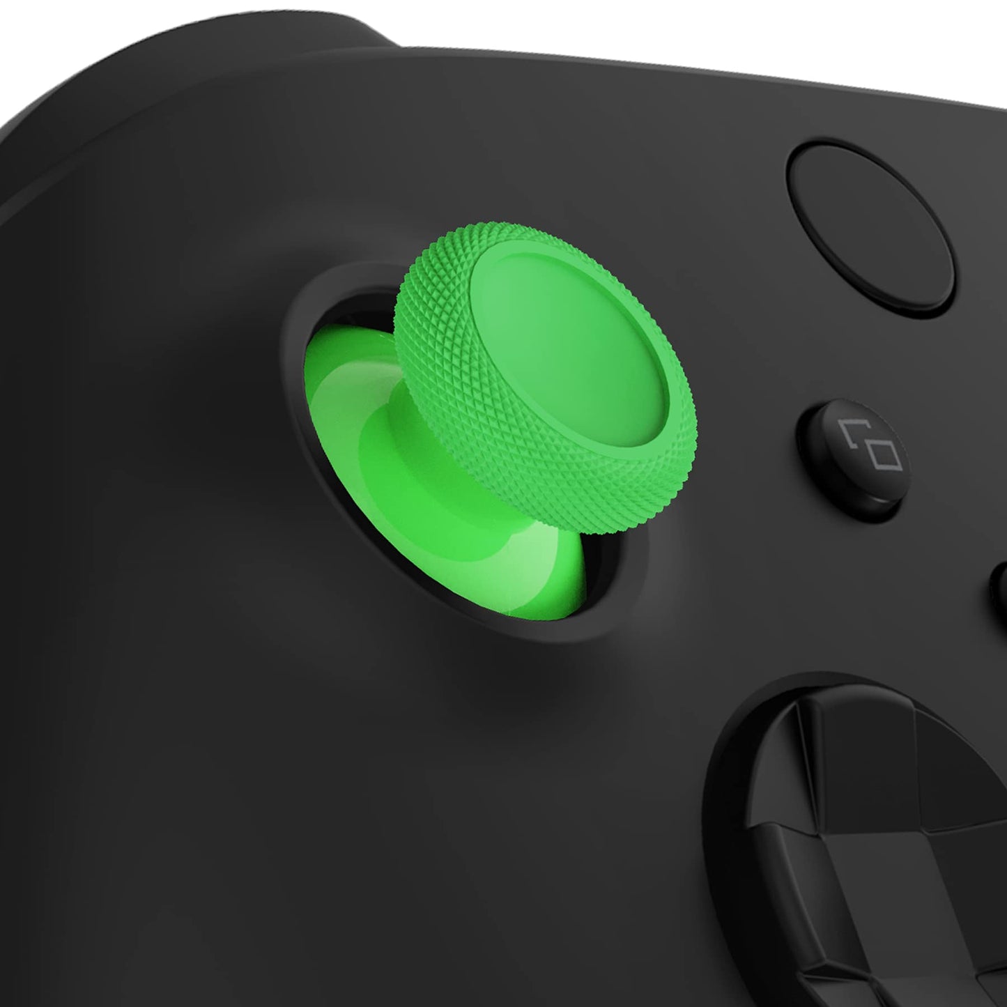 eXtremeRate Replacement Thumbsticks for Xbox Series X & S Controller, Joysticks Repair Kit for Xbox Wireless Controller, Custom Analog Stick Buttons for Xbox One S/X/Elite Controller - Green
