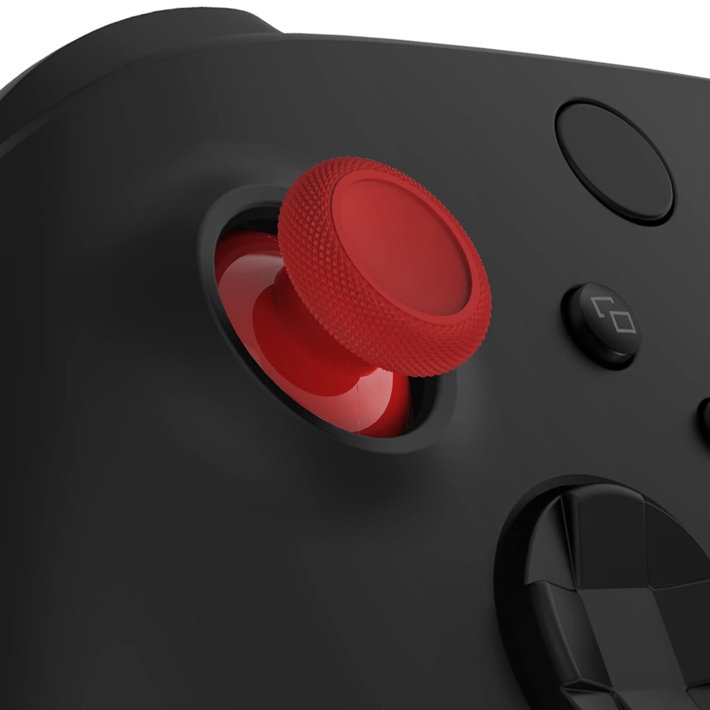 eXtremeRate Replacement Thumbsticks for Xbox Series X & S, Joysticks Repair Kit for Xbox Wireless Controller, Custom Analog Stick Buttons for Xbox One S/X/Elite Controller - Carmine Red