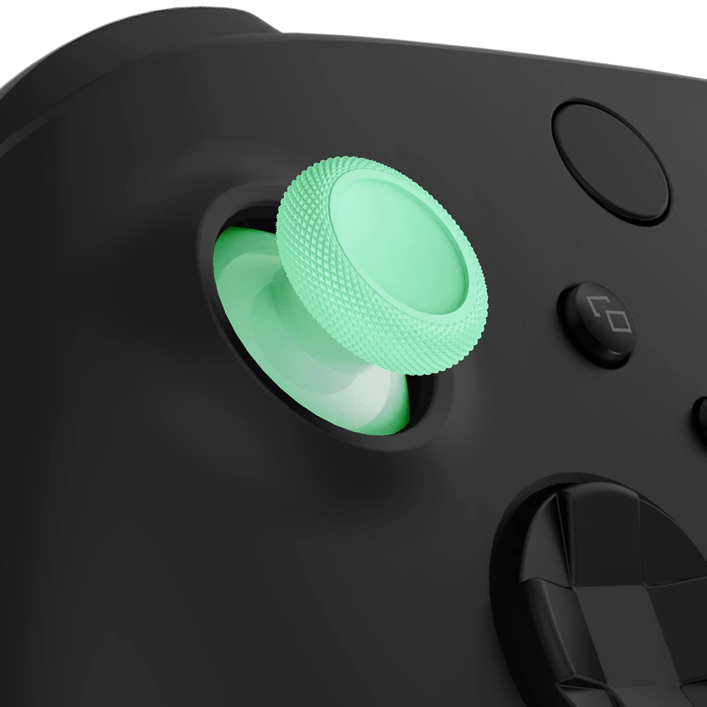 eXtremeRate Replacement Thumbsticks for Xbox Core Wireless Controller, Joysticks Repair Kit for Xbox Series X/S, Custom Analog Stick Buttons for Xbox One S/X/Elite Controller - Mint Green