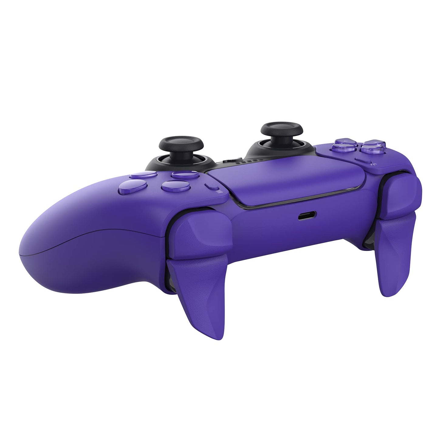 PlayVital Blade 2 Pairs Shoulder Buttons Extension Triggers for ps5 Controller, Game Improvement Adjusters for PS Portal Remote Player, Bumper Trigger Extenders for ps5 Edge - Galactic Purple