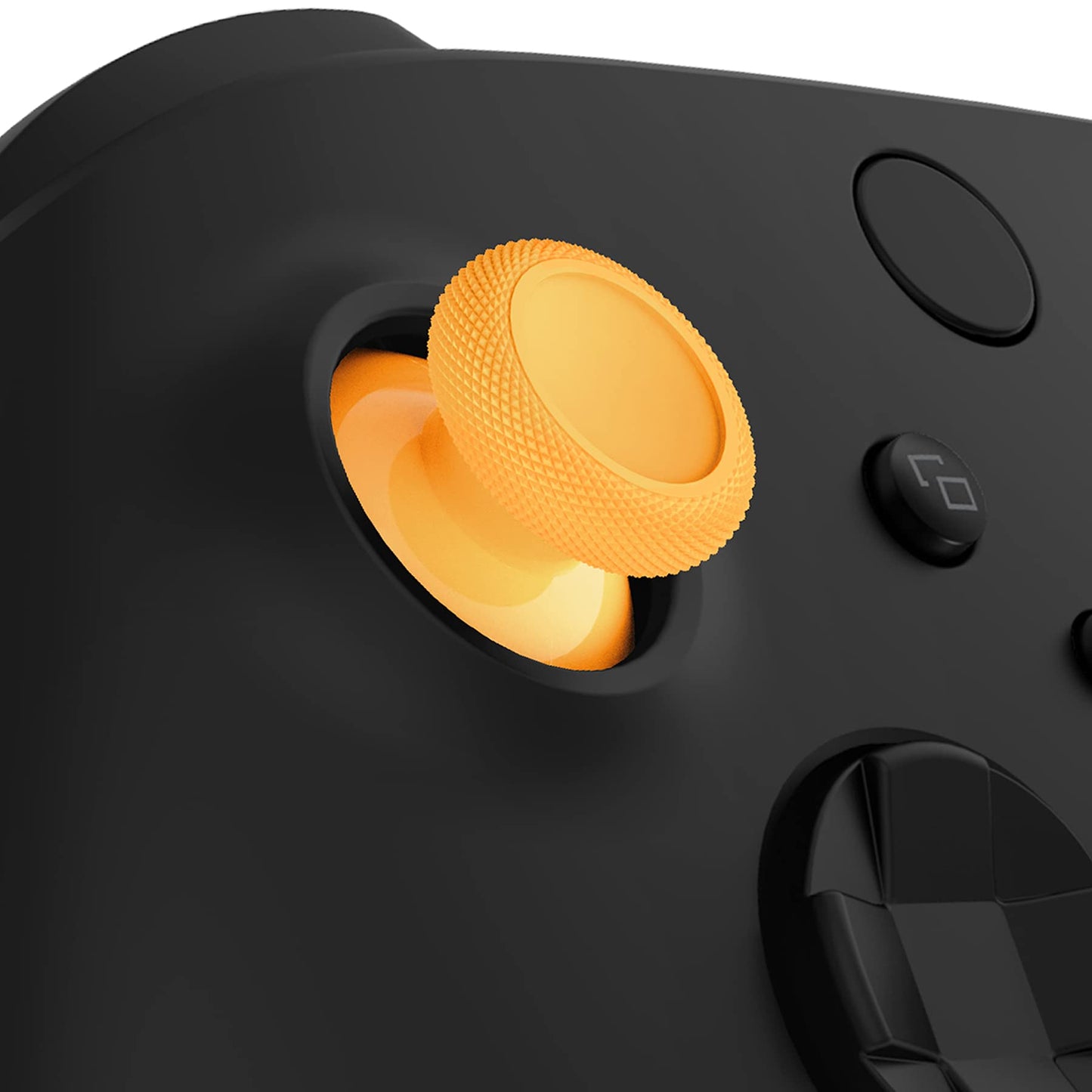 eXtremeRate Replacement Thumbsticks for Xbox Series X & S Controller, Joysticks Repair Kit for Xbox Wireless Controller, Custom Analog Stick Buttons for Xbox One S/X/Elite Controller - Caution Yellow