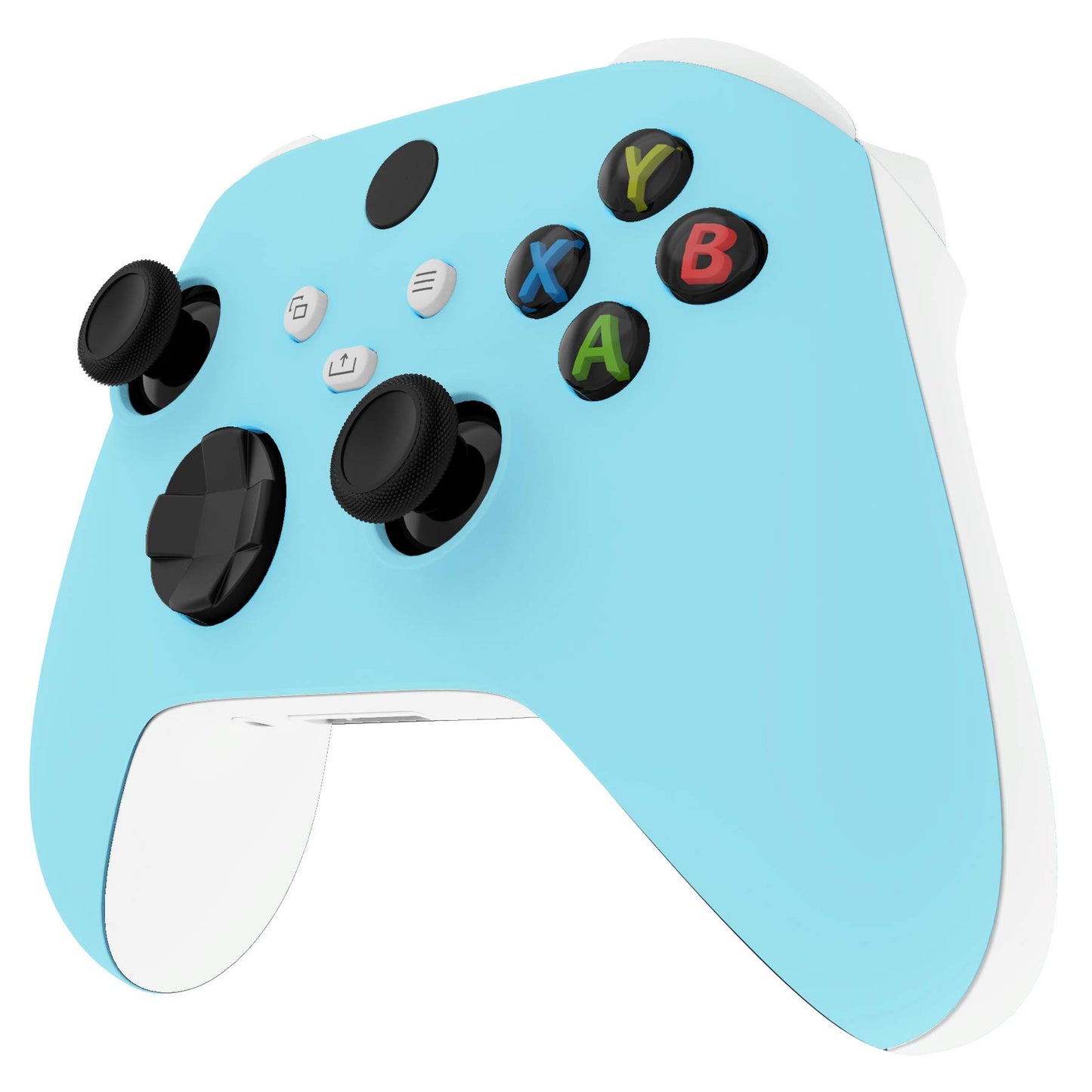 eXtremeRate Replacement Shell for Xbox Series X & S, Heaven Blue Custom Cover Case Faceplate Cover for Xbox Core Wireless Controller