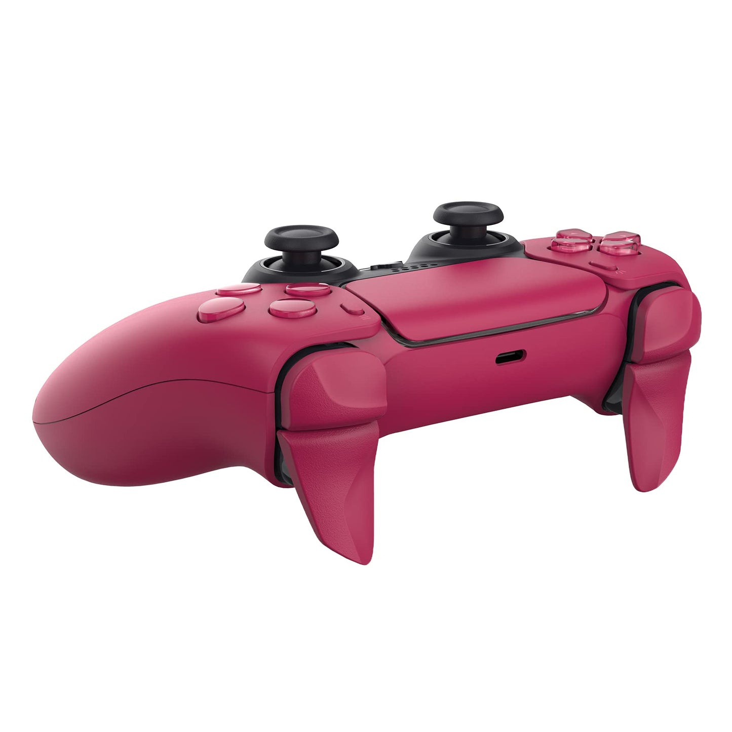 PlayVital Blade 2 Pairs Shoulder Buttons Extension Triggers for ps5 Controller, Game Improvement Adjusters for PS Portal Remote Player, Bumper Trigger Extenders for ps5 Edge Controller - Cosmic Red