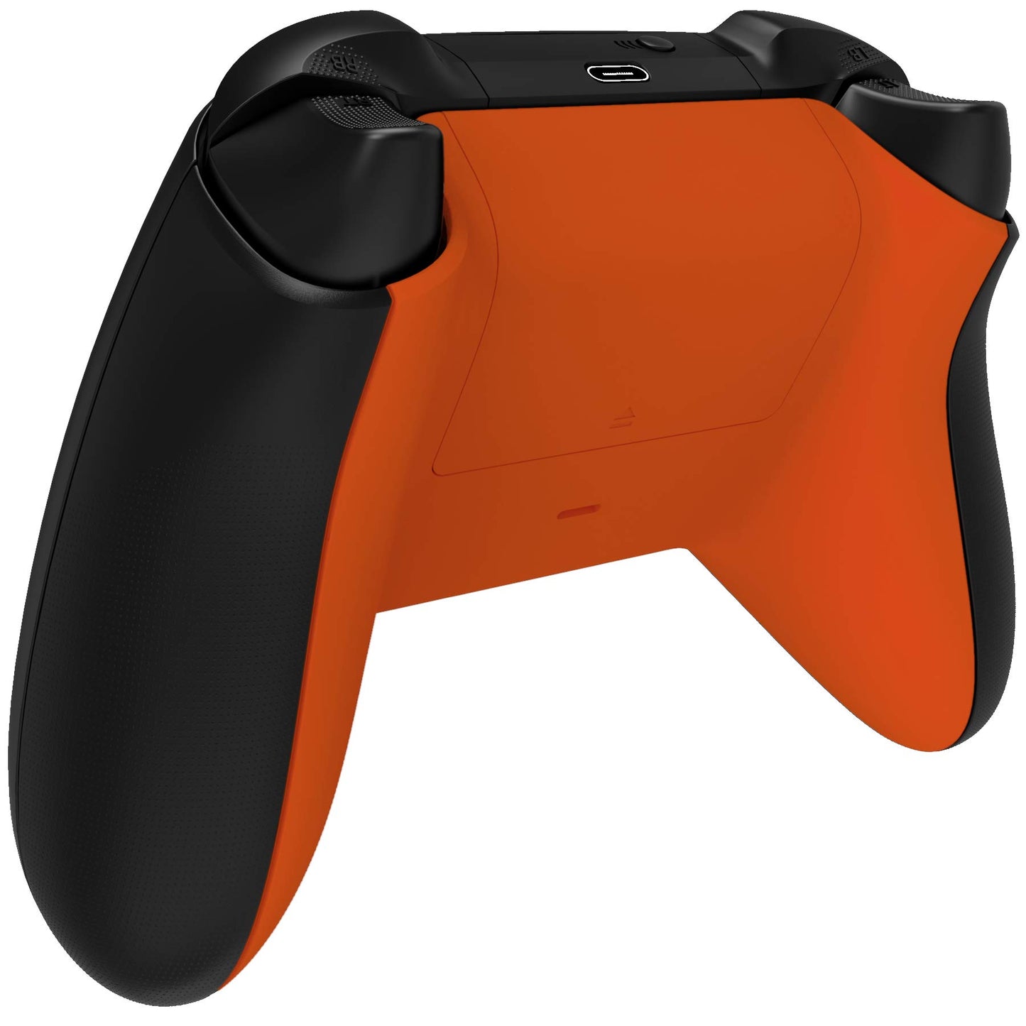 eXtremeRate Custom Back Cover Shell for Xbox Series X & S Controller, Orange Replacement Battery Cover & Bottom Shell