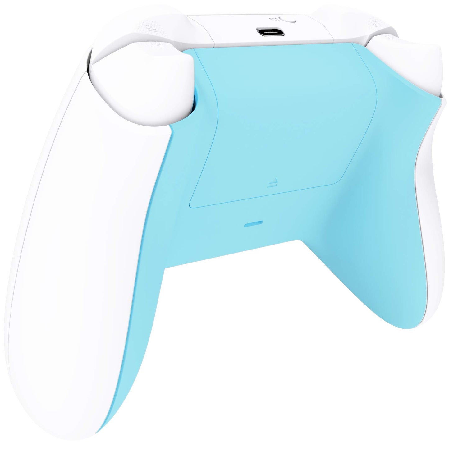 eXtremeRate Custom Back Cover Shell for Xbox Core Wireless Controller, Heaven Blue Replacement Controller Battery Cover & Bottom Shell for Xbox Series X & S Controller