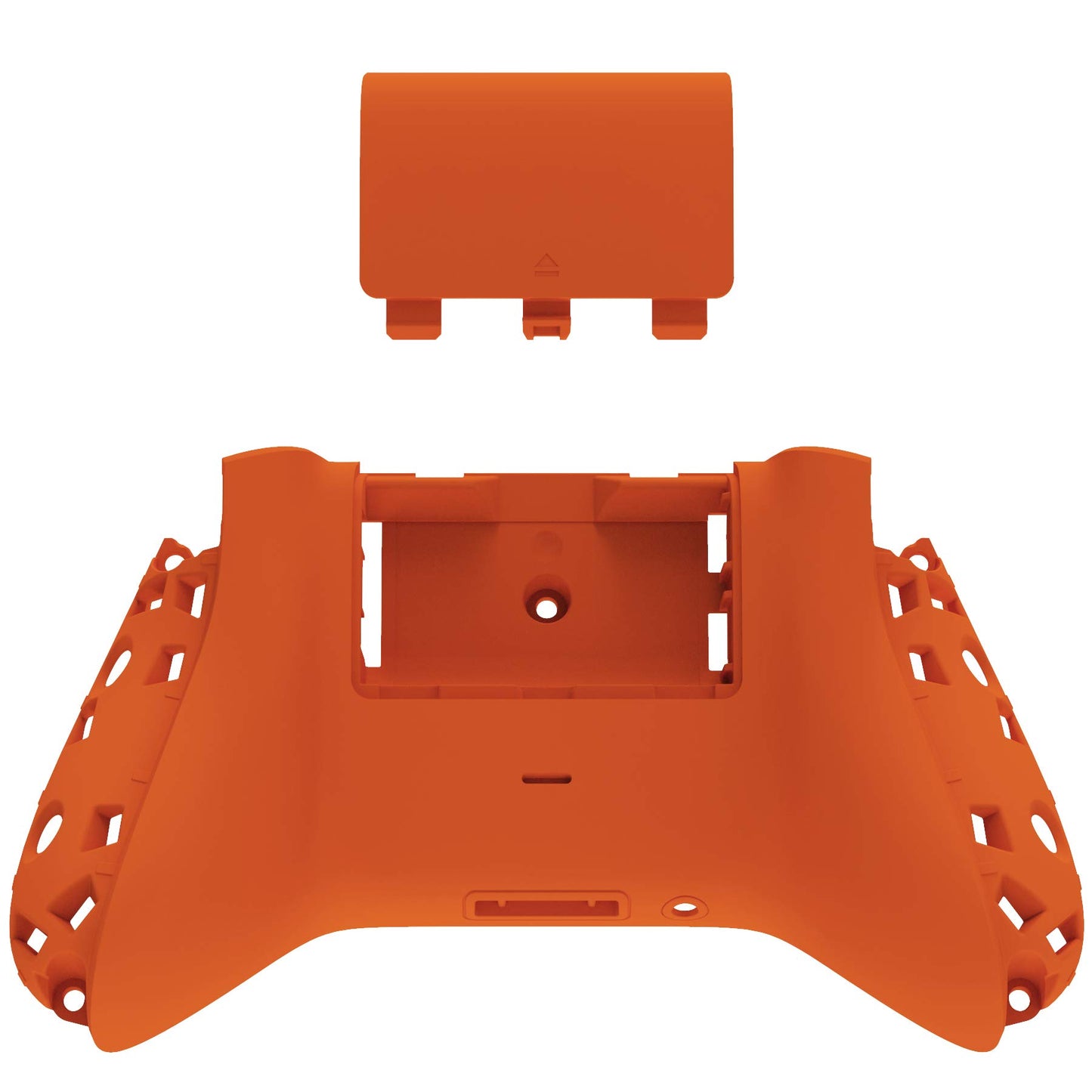 eXtremeRate Custom Back Cover Shell for Xbox Series X & S Controller, Orange Replacement Battery Cover & Bottom Shell