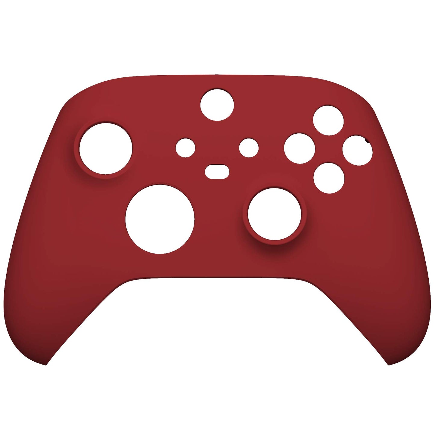 eXtremeRate Replacement Shell for Xbox Series X & S Controller - Personalized Upgrade - Passion Red Soft Touch Grip Custom Cover Case Faceplate for Xbox Core Controller