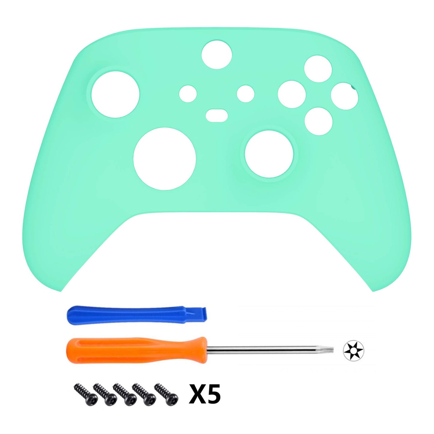 eXtremeRate Replacement Shell for Xbox Series X & S - Personalized Upgrade - Mint Green Custom Cover Case Faceplate Cover for Xbox Core Wireless Controller