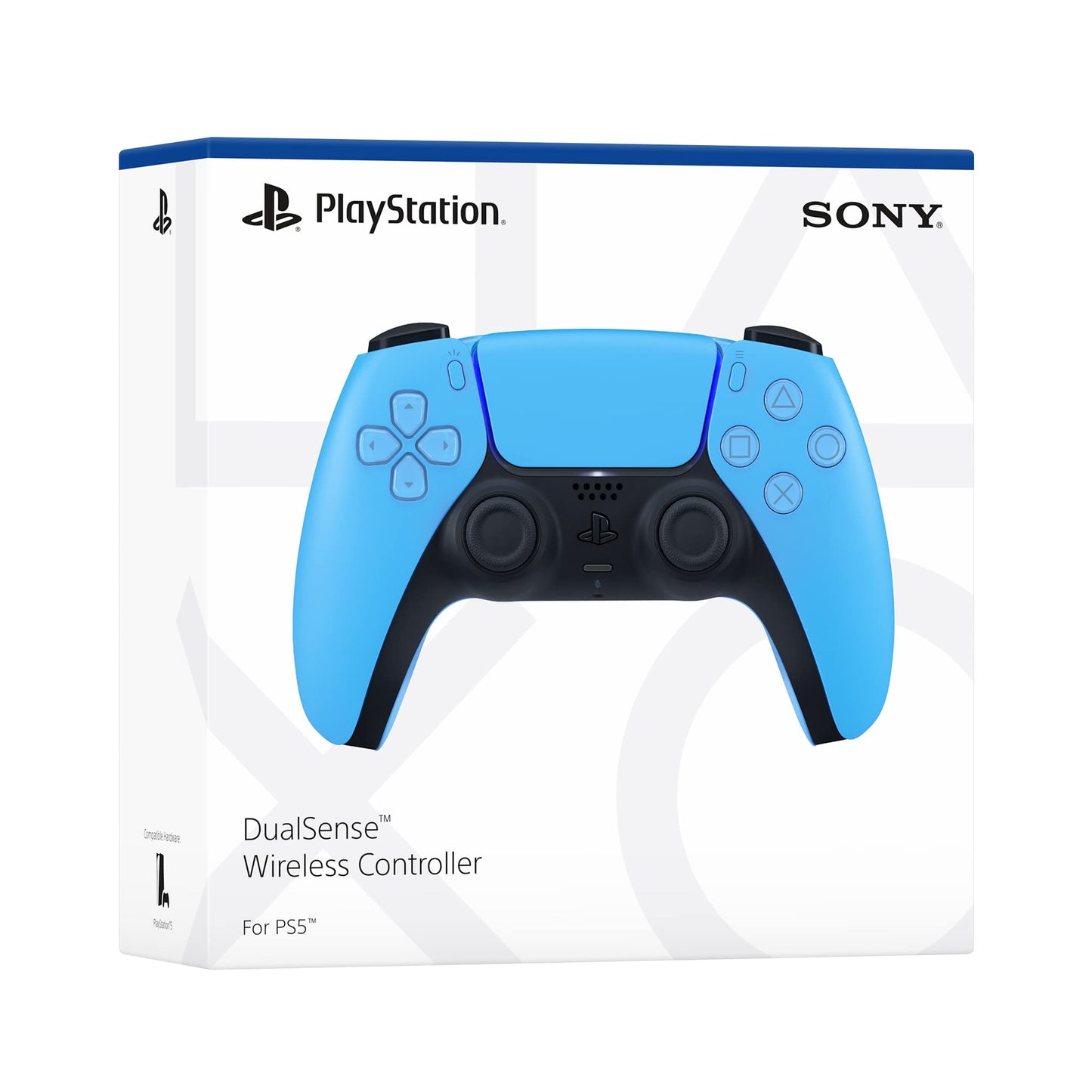 PlayStation Sony DualSense Wireless Controller 5 - Starlight Blue (Renewed)