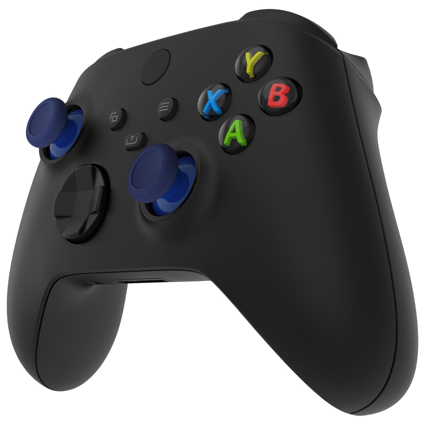eXtremeRate Replacement Thumbsticks for Xbox Core Wireless Controller, Joysticks Repair Kit for Xbox Series X/S Controller, Custom Analog Stick Buttons for Xbox One S/X/Elite - Midnight Blue