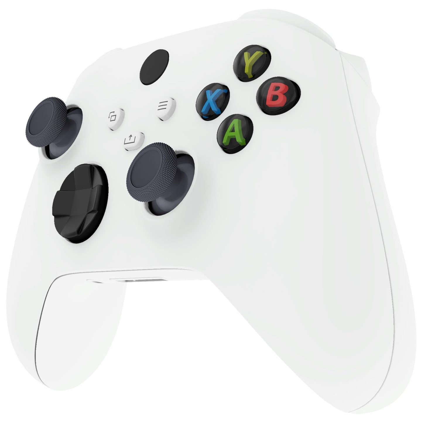 eXtremeRate Replacement Thumbsticks for Xbox Core Wireless Controller, Joysticks Repair Kit for Xbox Series X/S Controller, Custom Analog Stick Buttons for Xbox One S/X/Elite - Classic Gray