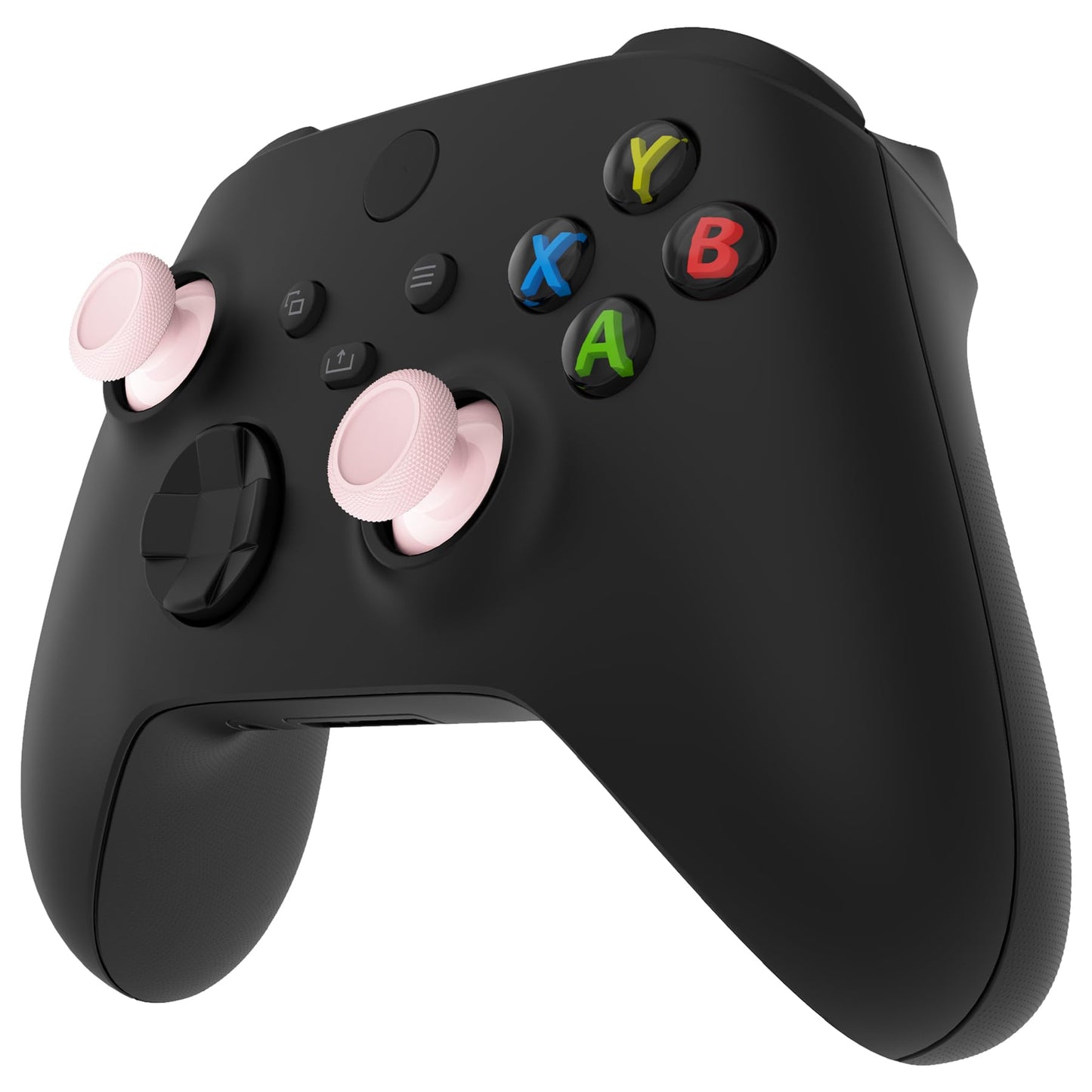 eXtremeRate Replacement Thumbsticks for Xbox Core Wireless Controller, Joysticks Repair Kit for Xbox Series X/S Controller, Custom Analog Stick Buttons for Xbox One S/X/Elite - Cherry Blossoms Pink