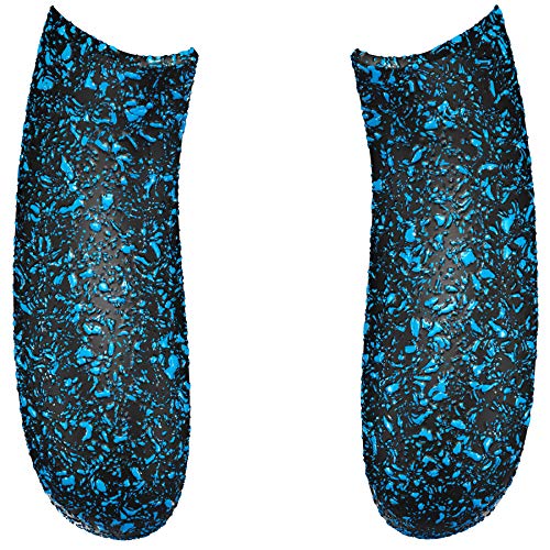 eXtremeRate Grip Cover for Xbox Series X & S Controller, Textured Blue Non-Slip Back Panels Accessories, Replacement Side Rails Shell for Xbox Wireless Controller - Controller Not Included