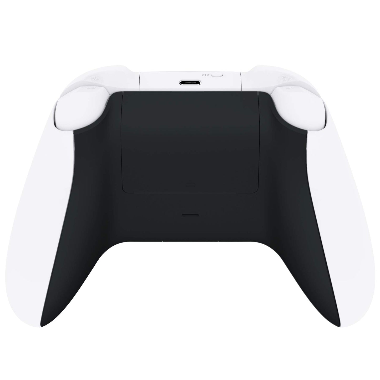 eXtremeRate Custom Back Cover Shell for Xbox Core Wireless Controller, Black Replacement Controller Battery Cover & Bottom Shell for Xbox Series X & S Controller