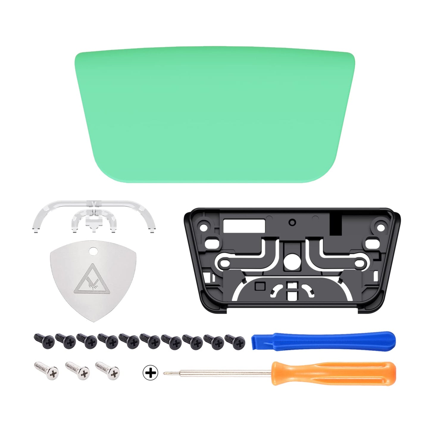 eXtremeRate Replacement Touchpad Cover Compatible with ps5 Controller BDM-010 020 030 040 050 Models, Custom Mint Green Touch Pad Repair Part Compatible with ps5