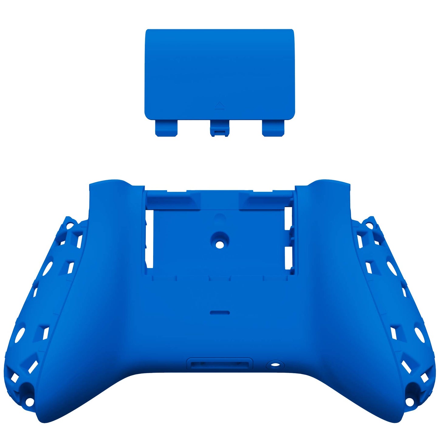 eXtremeRate Custom Back Cover Shell for Xbox Series X & S Controller, Blue Replacement Battery Cover & Bottom Shell