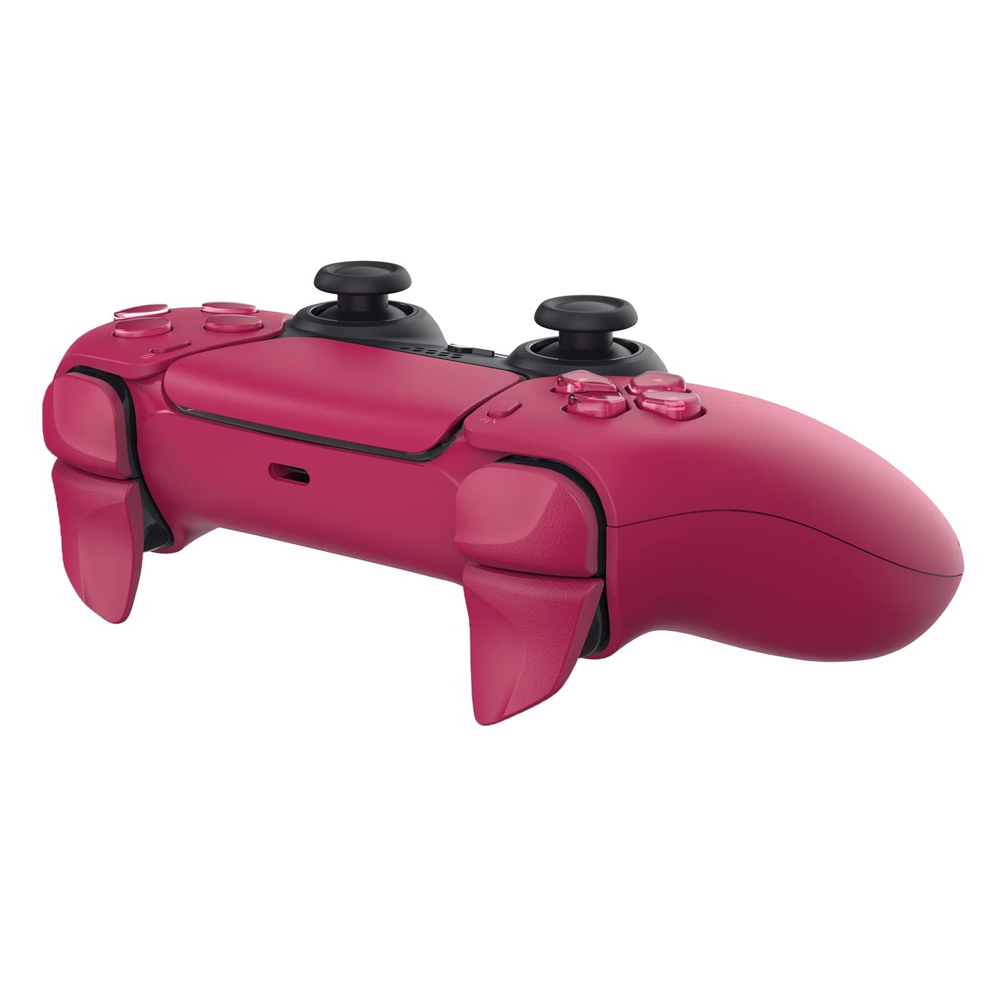 PlayVital Blade 2 Pairs Shoulder Buttons Extension Triggers for ps5 Controller, Game Improvement Adjusters for PS Portal Remote Player, Bumper Trigger Extenders for ps5 Edge Controller - Cosmic Red