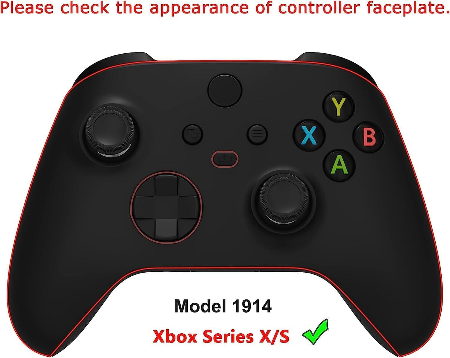 eXtremeRate Performance Rubberized Grips Replacement Back Panels for Xbox Series X|S, Chrome Gold Non-Slip Diamond Texture Side Rails Handles for Xbox Core Controller- Controller Not Included