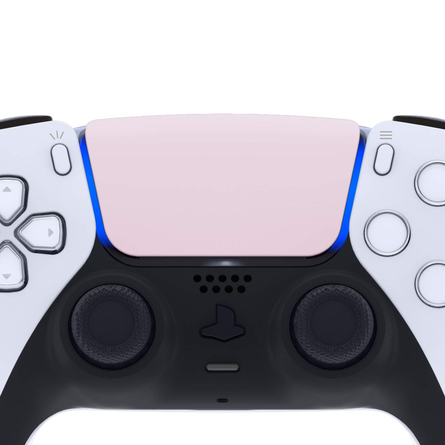 eXtremeRate Cherry Blossoms Pink Replacement Touchpad Cover Compatible with ps5 Controller BDM-010-020 BDM-030 040 050, Custom Part Touch Pad Compatible with ps5 Controller - Without Controller