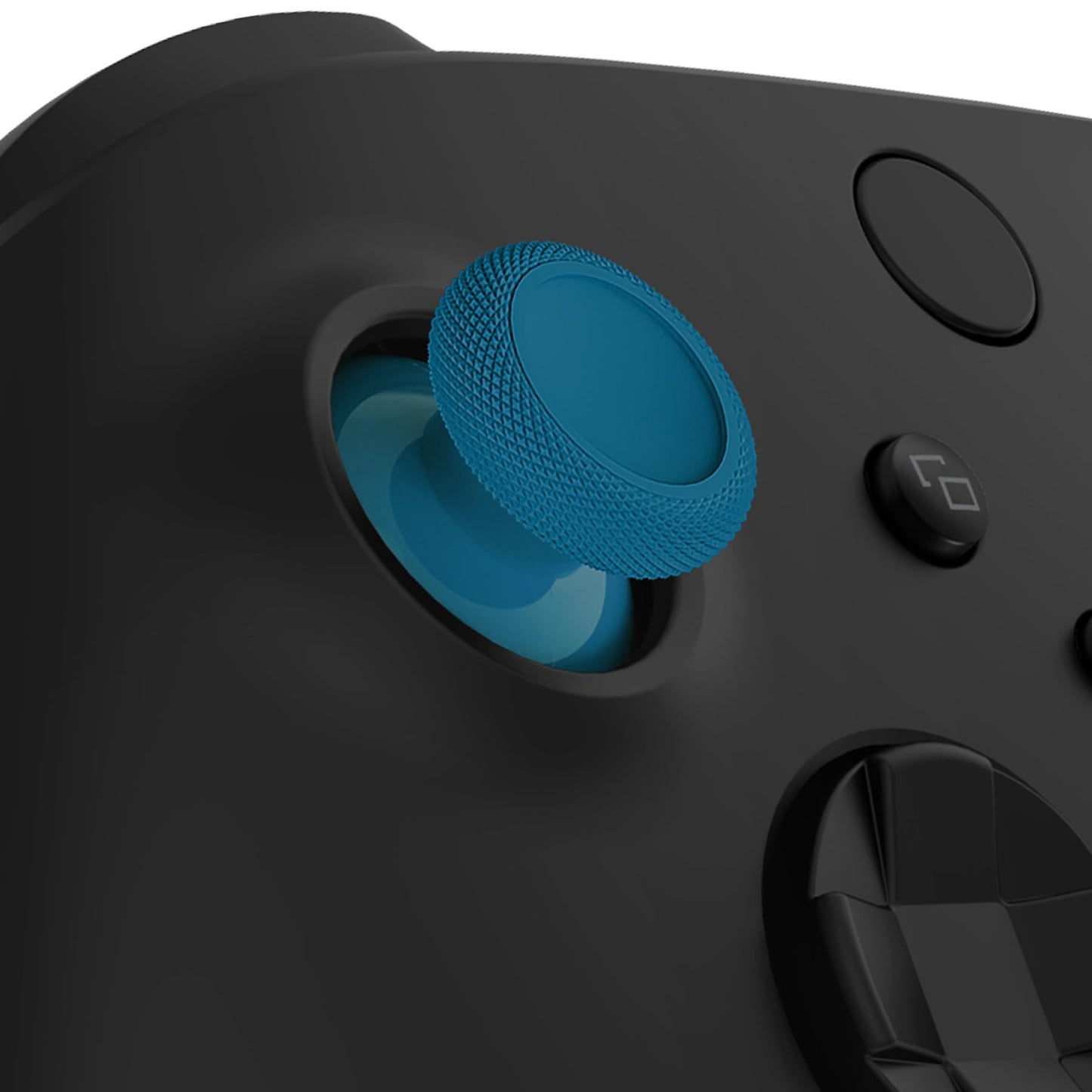 eXtremeRate Replacement Thumbsticks for Xbox Core Wireless Controller, Joysticks Repair Kit for Xbox Series X/S Controller, Custom Analog Stick Buttons for Xbox One S/X/Elite - Mineral Blue