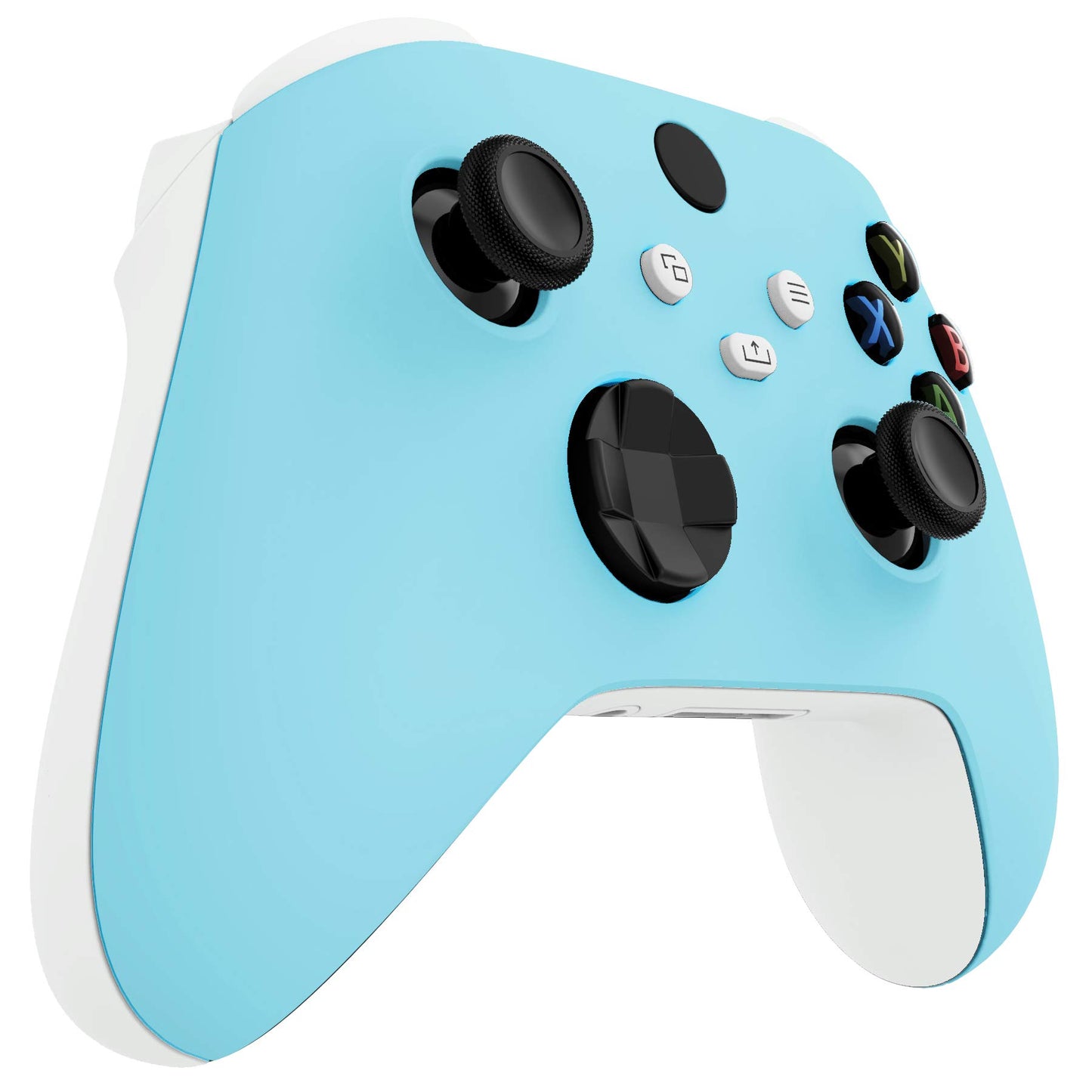 eXtremeRate Replacement Shell for Xbox Series X & S, Heaven Blue Custom Cover Case Faceplate Cover for Xbox Core Wireless Controller