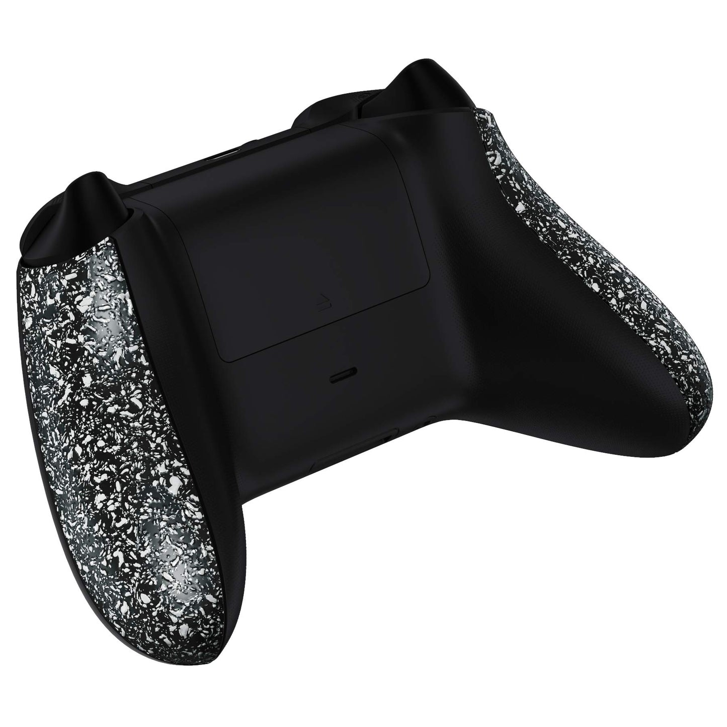 eXtremeRate Grip Cover for Xbox Series X & S, Textured White Non-Slip Back Panels Accessories, Replacement Side Rails Shell for Xbox Wireless Controller - Controller Not Included