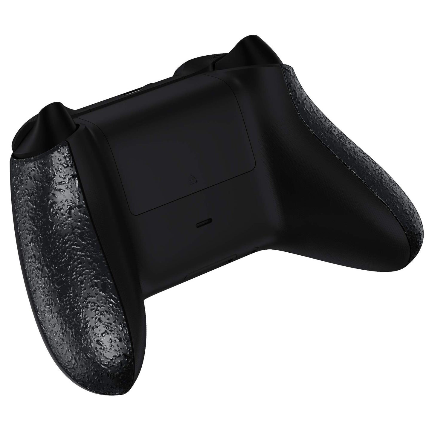 eXtremeRate Grip Cover for Xbox Series X & S Controller, Textured Black Non-Slip Back Panels Accessories, Replacement Side Rails Shell for Xbox Wireless Controller - Controller Not Included