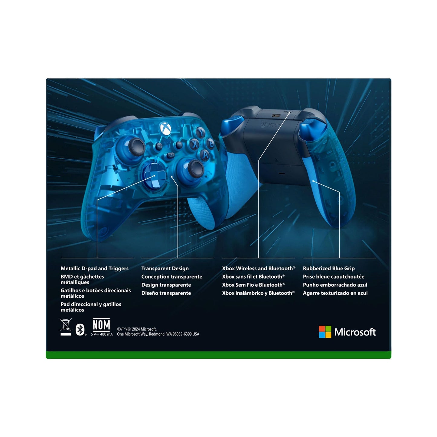 Xbox Wireless Controller – Sky Cipher Special Edition Series X|S, One, and Windows Devices