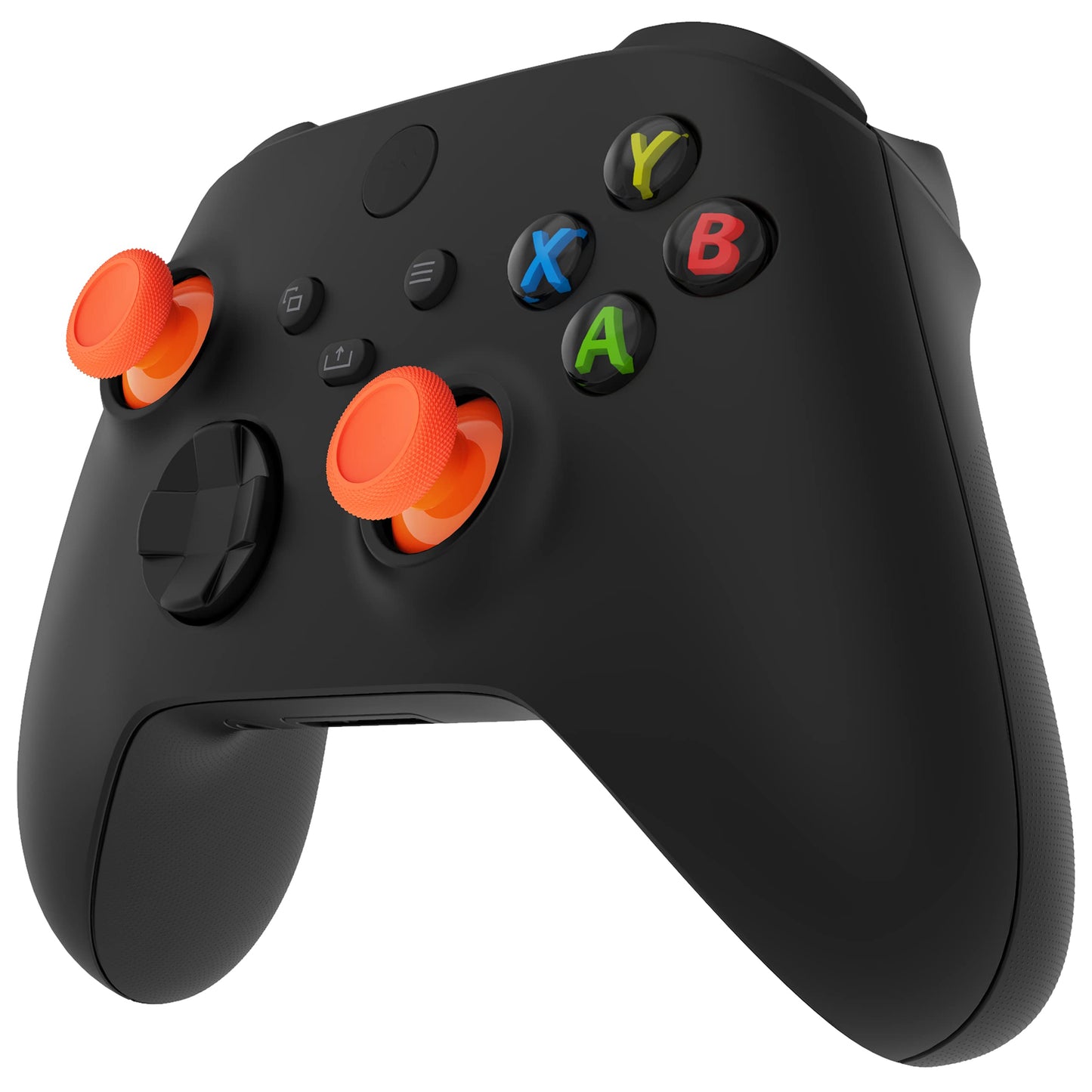 eXtremeRate Replacement Thumbsticks for Xbox Series X & S Controller, Joysticks Repair Kit for Xbox Wireless Controller, Custom Analog Stick Buttons for Xbox One S/X/Elite Controller - Orange