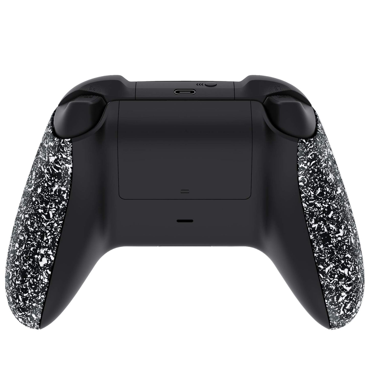 eXtremeRate Grip Cover for Xbox Series X & S, Textured White Non-Slip Back Panels Accessories, Replacement Side Rails Shell for Xbox Wireless Controller - Controller Not Included