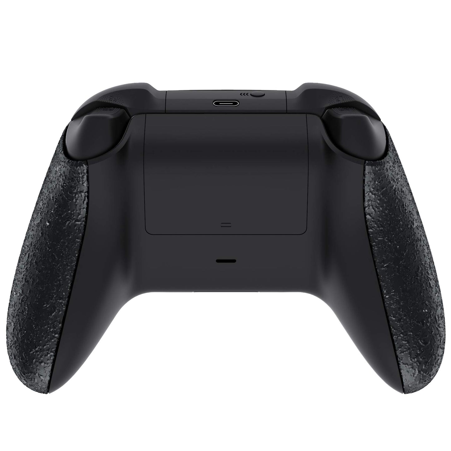 eXtremeRate Grip Cover for Xbox Series X & S Controller, Textured Black Non-Slip Back Panels Accessories, Replacement Side Rails Shell for Xbox Wireless Controller - Controller Not Included