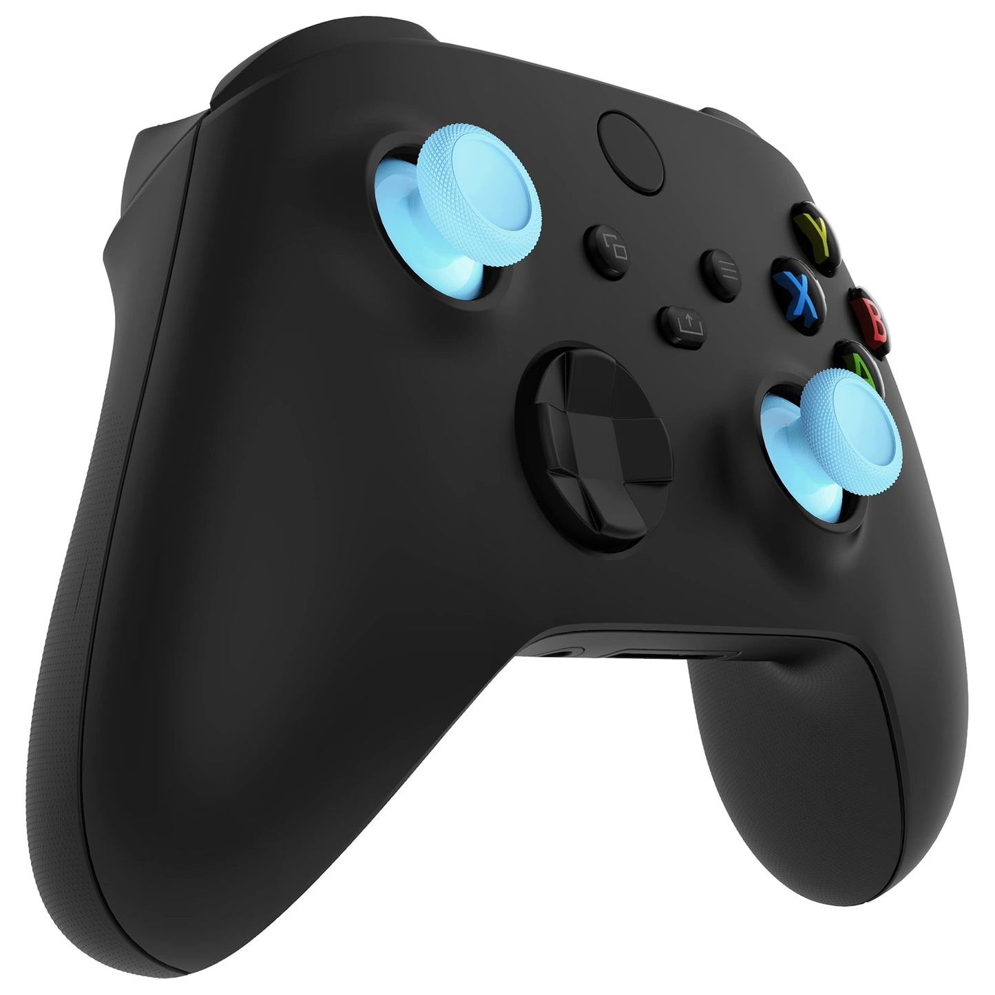 eXtremeRate Replacement Thumbsticks for Xbox Series X & S Controller, Joysticks Repair Kit for Xbox Wireless Controller, Custom Analog Stick Buttons for Xbox One S/X/Elite Controller - Heaven Blue