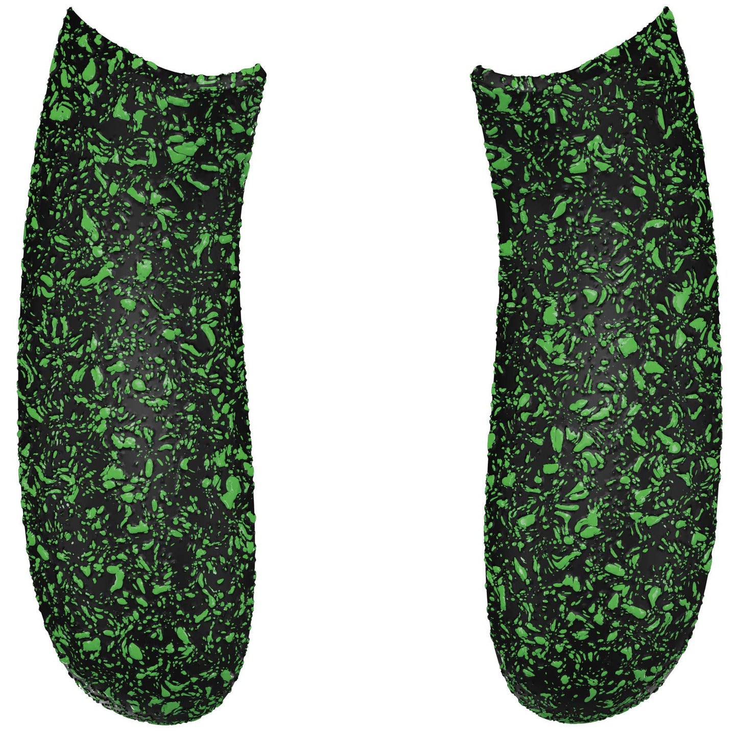 eXtremeRate Grip Cover for Xbox Series X & S Controller, Textured Green Non-Slip Back Panels Accessories, Replacement Side Rails Shell for Xbox Wireless Controller - Controller Not Included