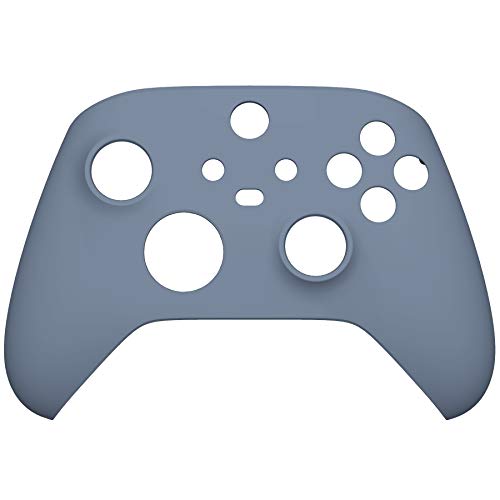 eXtremeRate Replacement Shell for Xbox Series X & S - Personalized Upgrade - Slate Gray Soft Touch Grip Custom Cover Case Faceplate for Xbox Core Controller