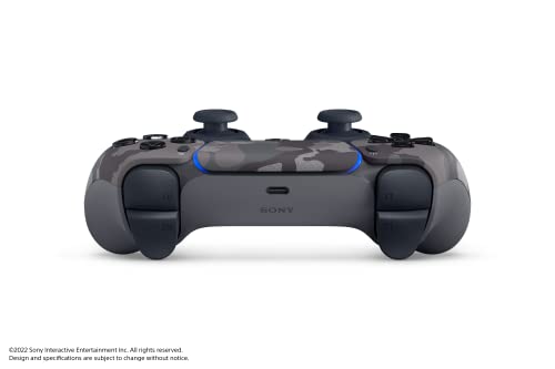 PlayStation Sony 5 DualSense Wireless Controller - Gray Camouflage (Renewed)