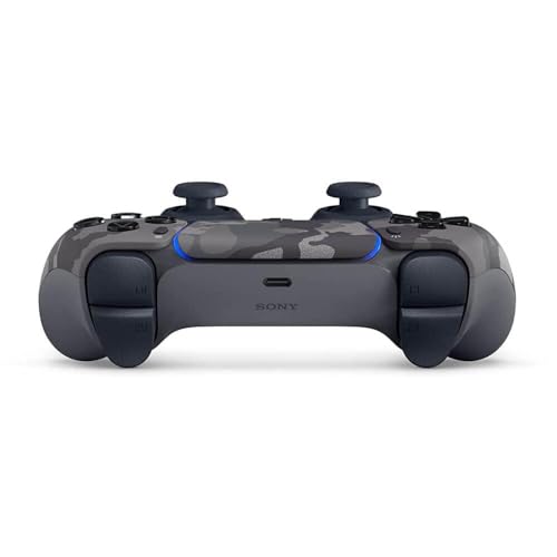 PlayStation Sony 5 DualSense Wireless Controller - Gray Camouflage (Renewed)