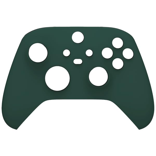 eXtremeRate Replacement Shell for Xbox Series X & S Controller - Personalized Upgrade - Racing Green Soft Touch Grip Custom Cover Case Faceplate for Xbox Core Controller