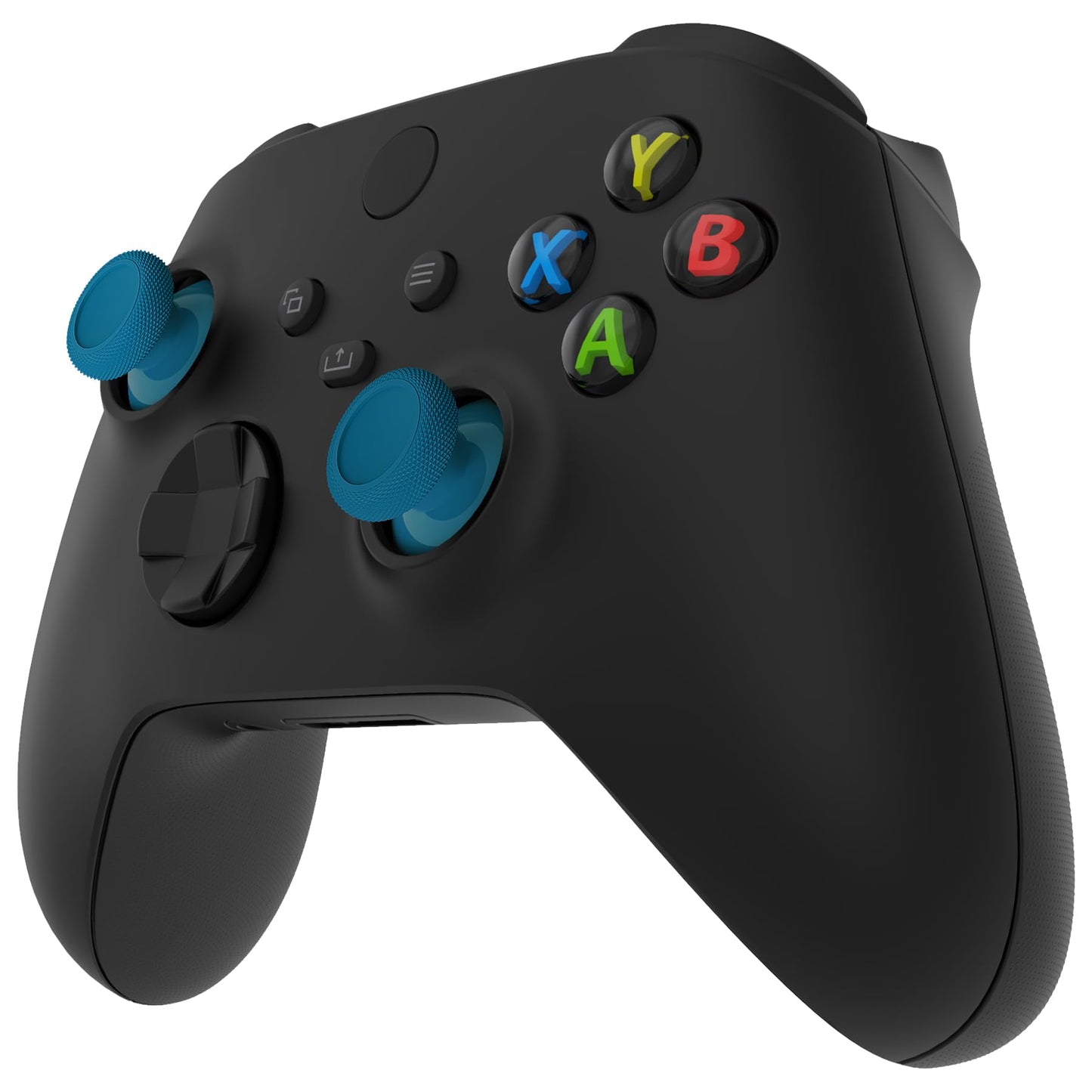 eXtremeRate Replacement Thumbsticks for Xbox Core Wireless Controller, Joysticks Repair Kit for Xbox Series X/S Controller, Custom Analog Stick Buttons for Xbox One S/X/Elite - Mineral Blue