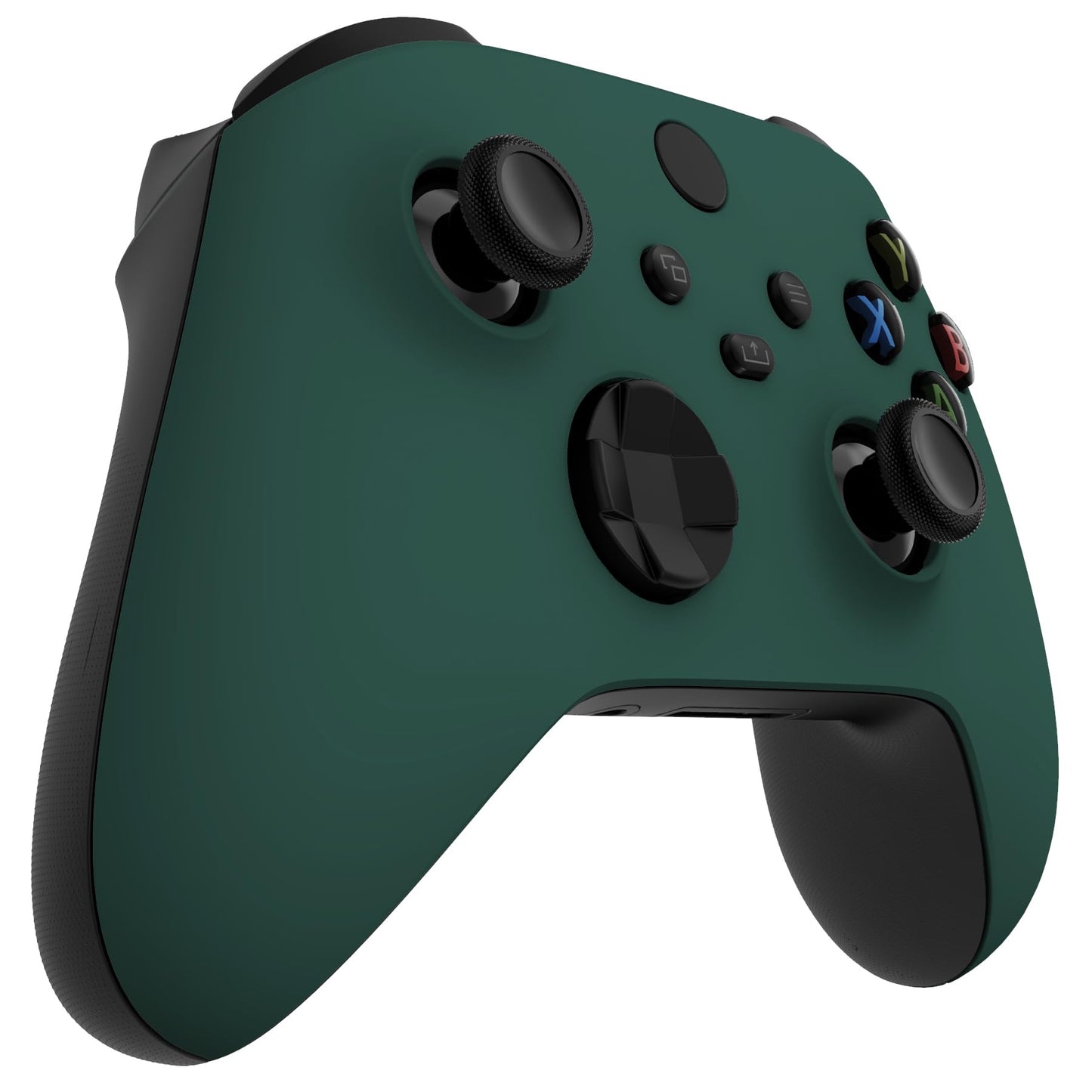 eXtremeRate Replacement Shell for Xbox Series X & S Controller - Personalized Upgrade - Racing Green Soft Touch Grip Custom Cover Case Faceplate for Xbox Core Controller