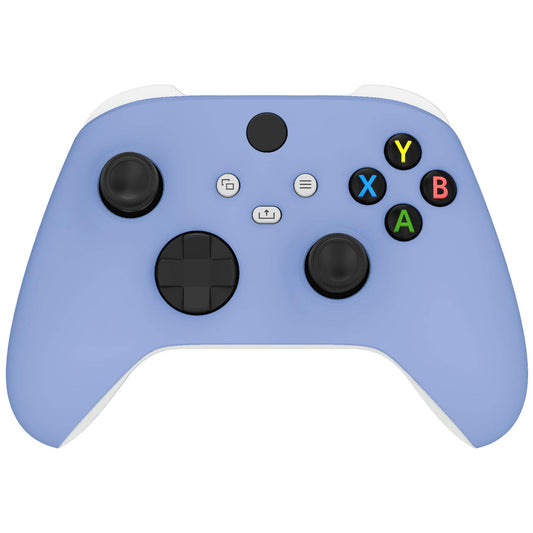 eXtremeRate Replacement Shell for Xbox Series X & S Controller - Personalized Upgrade - Light Violet Custom Cover Case Faceplate Cover for Xbox Core Wireless Controller [Controller NOT Included]