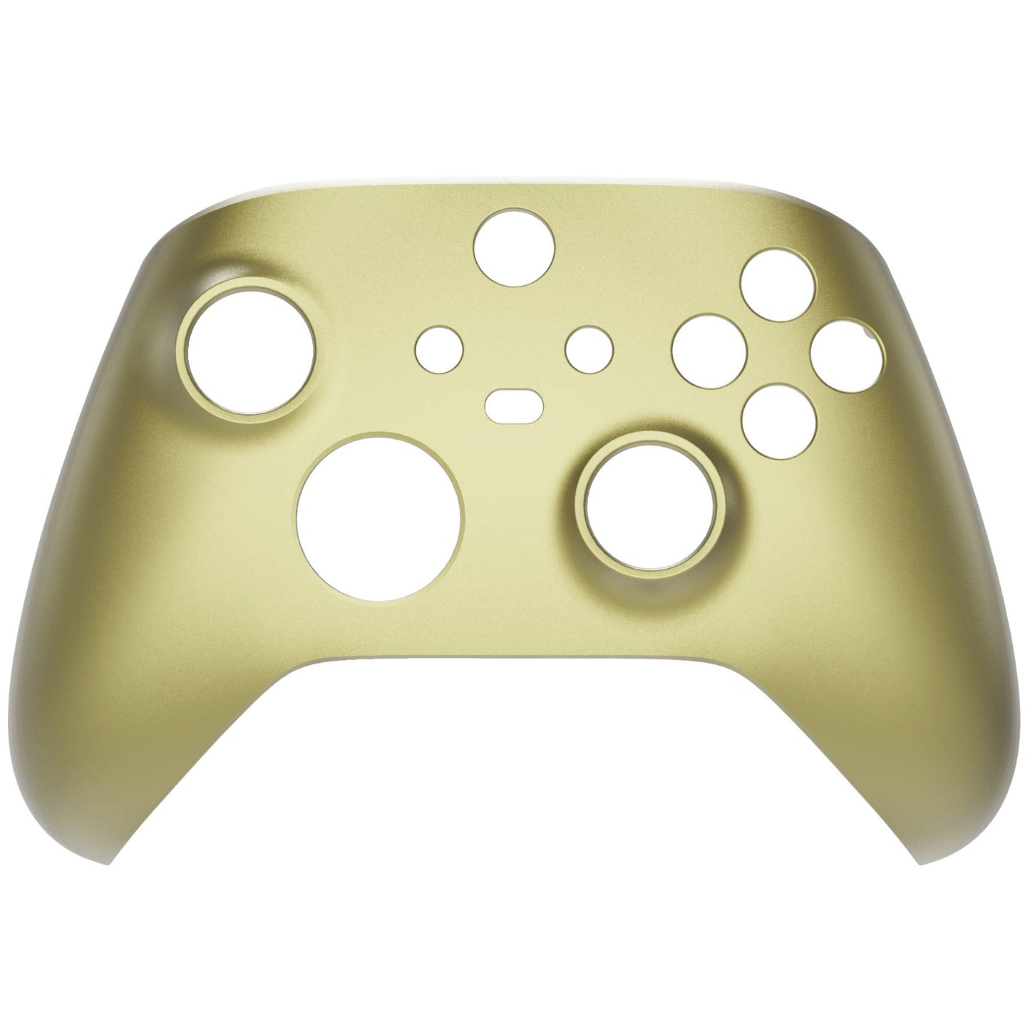 eXtremeRate Replacement Shell for Xbox Series X & S Controller - Personalize Your Control - Champagne Gold Custom Cover Gaming Case Faceplate for Xbox Core Controller [Controller NOT Included]