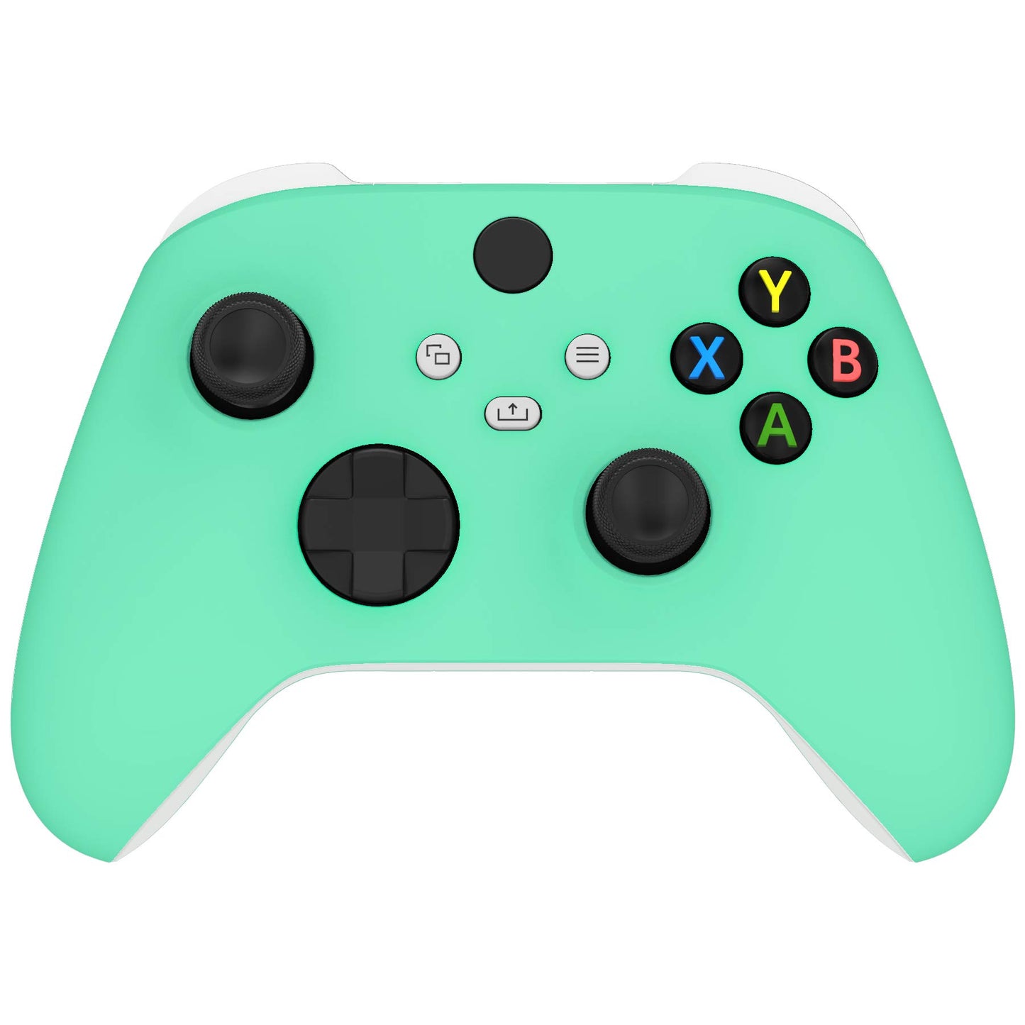eXtremeRate Replacement Shell for Xbox Series X & S - Personalized Upgrade - Mint Green Custom Cover Case Faceplate Cover for Xbox Core Wireless Controller