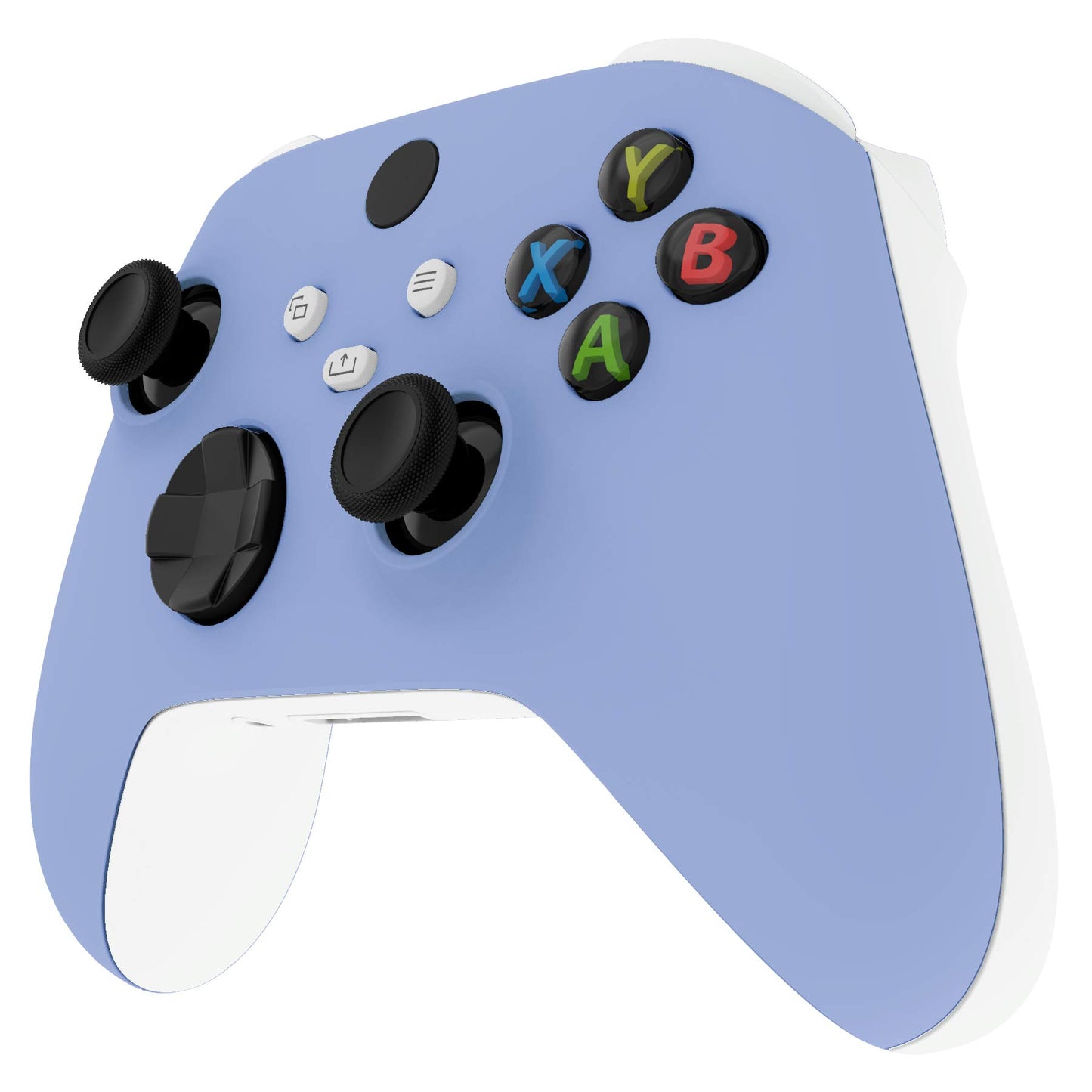 eXtremeRate Replacement Shell for Xbox Series X & S Controller - Personalized Upgrade - Light Violet Custom Cover Case Faceplate Cover for Xbox Core Wireless Controller [Controller NOT Included]